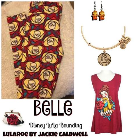 Belle Disney Lula Bounding Disneybounding Lularoeleggings Lularoe