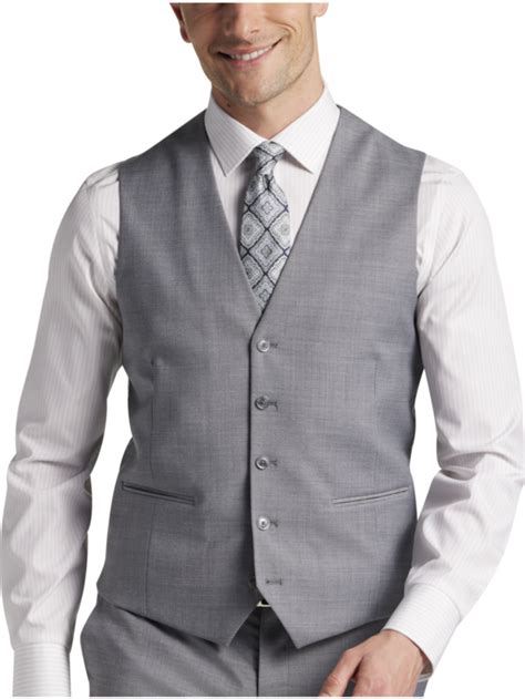 Joe Joseph Abboud Slim Fit Suit Separates Vest Mens Suits