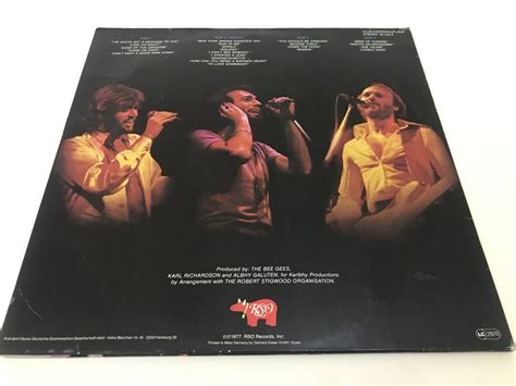 Bee Gees ‎ Here At Last Live 2 Lp Plak Cd Dvd Satın Al