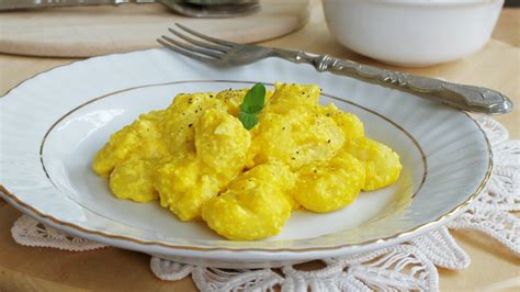 Gnocchi Di Patate Cremosi Allo Zafferano Ricetta Veloce