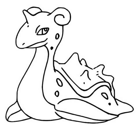 Dibujos Para Colorear Pokemon Lapras Dibujos Pokemon