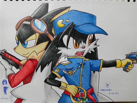 Guntz And Klonoa By Emichaca On Deviantart