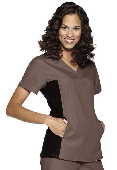 Cherokee Flexibles Crossover Scrub Top Medical Scrubs Outfit Tops