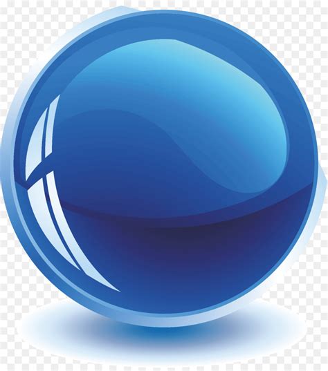 Blue 3d Circle