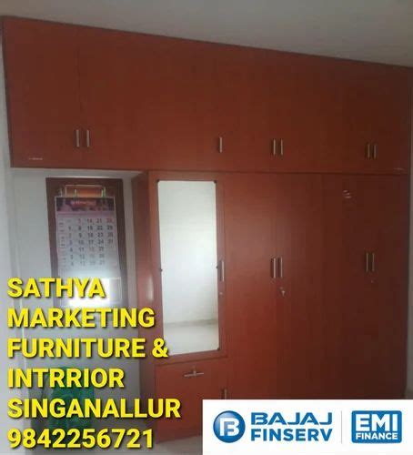 3 Doors Wooden Ward Robe With Locker At Rs 900 Sq Ft In Coimbatore