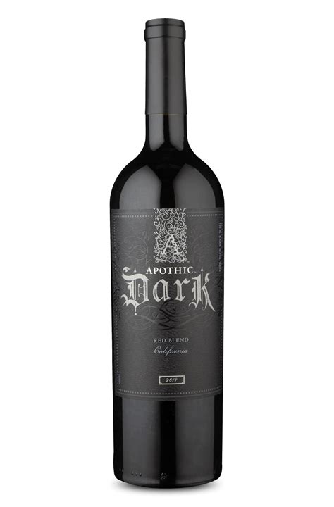 Apothic Dark Red Blend 2018 Drinko