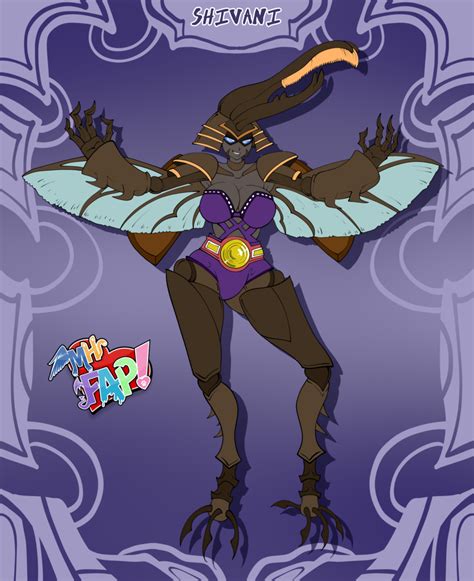 MHFAP OC Shivani The Hercules Beetle By PunishedKom Hentai Foundry