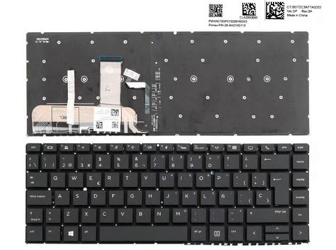 Teclado Retroiluminado Hp Elitebook X360 1040 G5 Series 2b Baz10q110