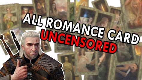 All Witcher 1 Romance Card Uncensored Youtube