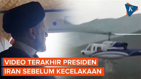 Video Terakhir Presiden Iran Raisi Di Dalam Helikopter Sebelum