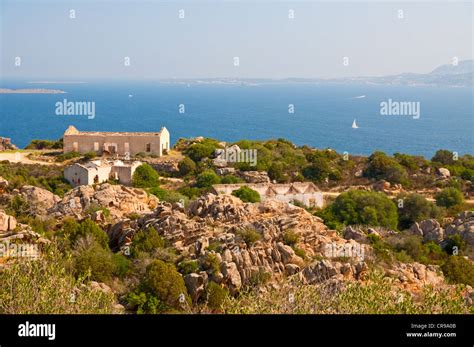Old Military Abandoned Barracks On The Sardinia Island Stock Photo Alamy