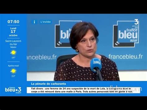 Alexandra Martin L Invit E Politique De France Bleu Azur France