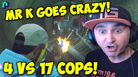 Summit1g And Cg Blast Cops Mr K Goes Crazy With Mr K Pov Gta 5