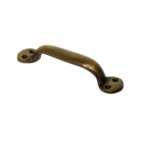 Gado Gado Hpu7018 Pulls 3 1 4 Inch Center To Center Unlacquered Antique Brass Cabinet Pull