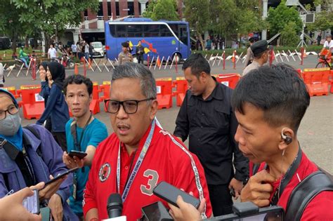 Hasto Optimistis Ganjar Berikan Solusi Praktis Soal Pertahanan Dan Keamanan