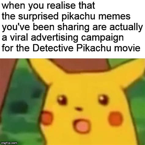 Surprised Pikachu Meme Template