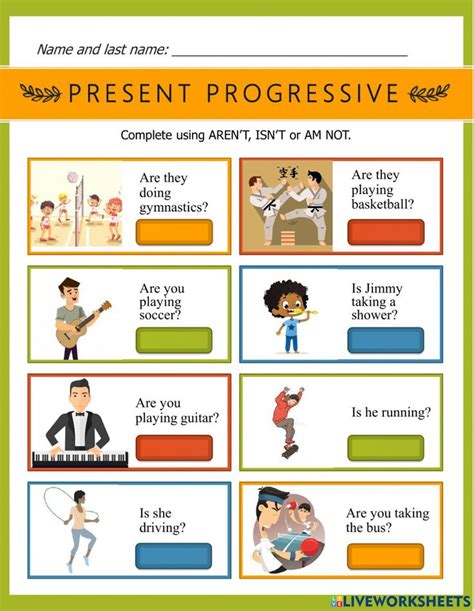 Present Progressive Negative Worksheet Simple Past Tense Yes Or No Questions Teaching Vowels