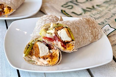 Hot Chicken Sandwich Wraps - Chew On This