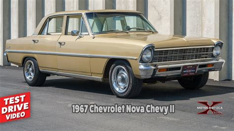 Chevrolet Nova Chevy Ii For Sale Motoexotica Youtube