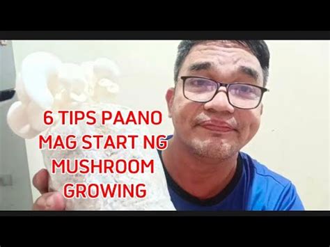 Tips Paano Mag Start Sa Mushroom Growing Mushrooms Angels Youtube