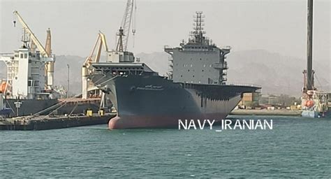 Irans First Drone Carrier Shahid Bagheri Nears Completion Ready For