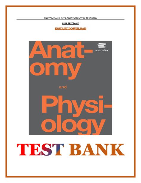 SOLUTION Anatomy And Physiology Openstax Test Bank Studypool