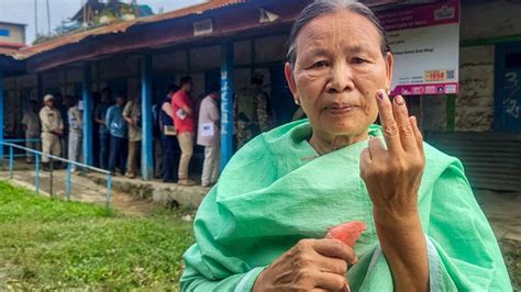 Lok Sabha Election Re Polling Begins At Stations In Manipur