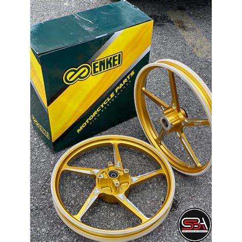 SPORT RIM ENKEI 511 140 X 160 X 17 GOLD 5 BATANG ORIGINAL GENIUNE