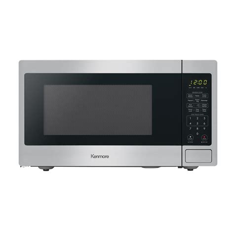 Kenmore 71313 13 Cu Ft Countertop Microwave Oven Stainless Steel