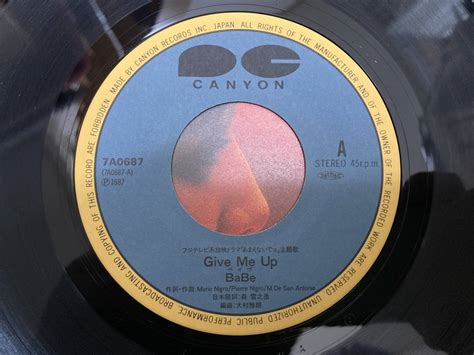 代購代標第一品牌樂淘letao インチベイブ BaBe Give Me Up c w They Don t Know 年 Canyon 名曲 Michael Fortunati