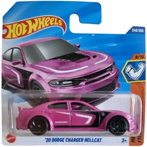 Mattel Hot Wheels Dodge Charger Hellcat kisautó M