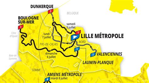 Perfiles Y Recorrido Del Tour De Francia 2025 La Grand Départ De Lille Y 3 Etapas Confirmadas