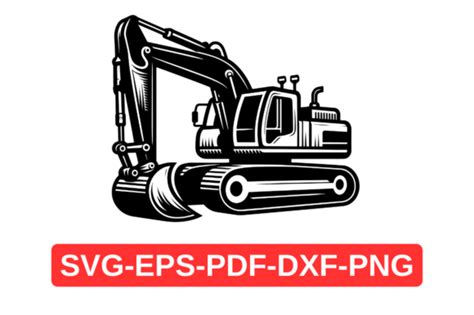 Excavator Silhouette Svg Heavy Png Art Graphic By Artful Assetsy