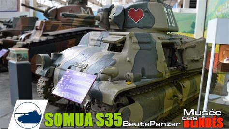 SOMUA S35 Beutepanzer Walkaround Saumur Tank Museum YouTube