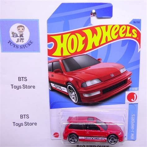 Jual Hot Wheels Honda Civic EF Merah Shopee Indonesia