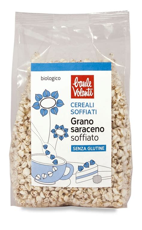 Grano Saraceno Soffiato Senza Glutine Gr Baule Volante Bio Food Italia