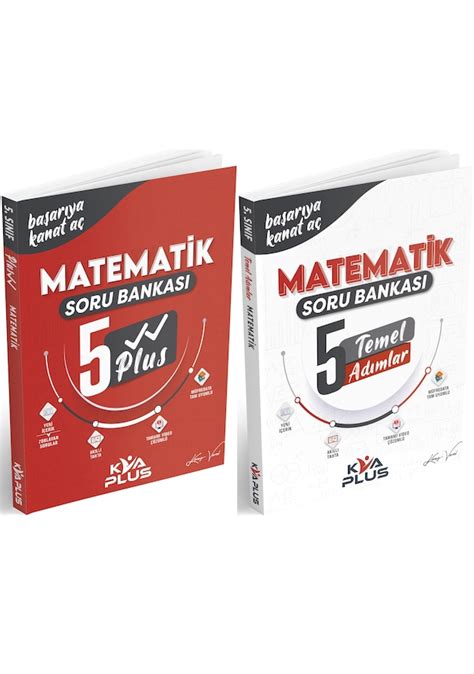 Kva S N F Matematik Plus Serisi Temel Ad Mlar Soru Seti Kitap