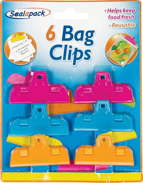 Sealapack Sap1070 Bag Clips Plastic Uk Home And Kitchen