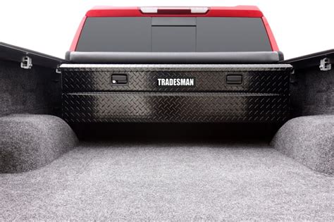 Tradesman Aluminum Flush Mount Truck Tool Box 56in Black 79456