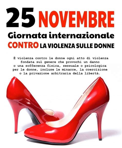 25 Novembre Giornata Internazionale Per Leliminazione Della Violenza