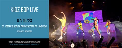 Kidz Bop Live Tickets 16th July Lakeview Amphitheater