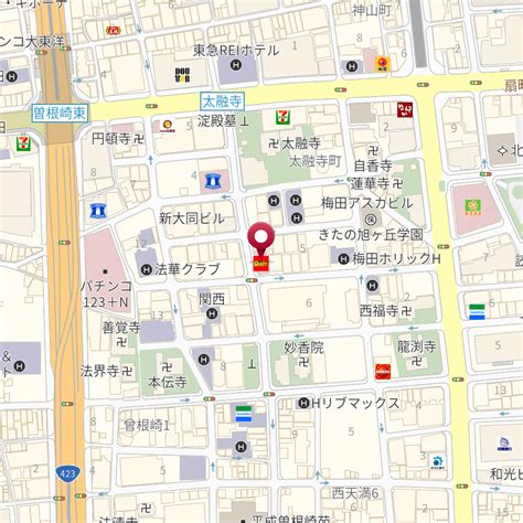 大阪府大阪市北区兎我野町5－12 の地図 Mapfan