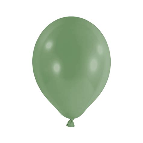 Luftballons Cm Pastel Rosemary Green