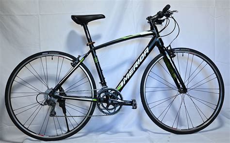 傷や汚れありMERIDA メリダ CROSSWAY 150 クロスウェイ 150 CT47cm ブラックカラー Shimano 2x8s