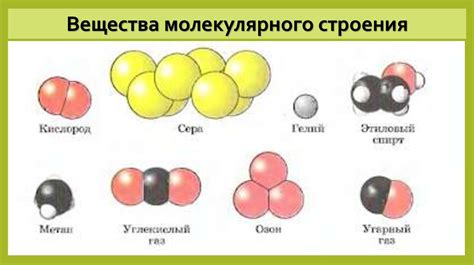 Вещества молекулярного и немолекулярного строения. Газы, жидкости ...