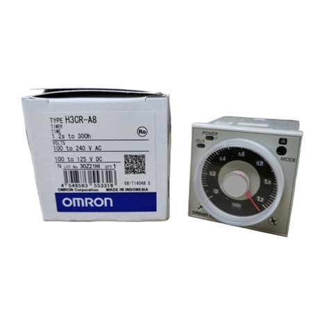 Omron H3cr A8 Timer ไทม์เมอร์ 24vdc 220v Th