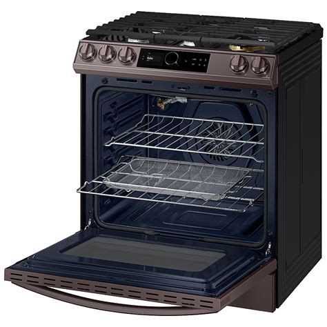 Best Buy Samsung 60 Cu Ft Front Control Slide In Gas Range With Smart Dial Air Fry And Wi Fi