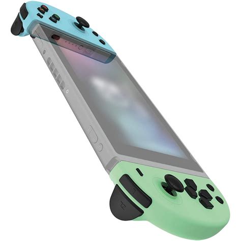 Gioteck JC 20 Mandos Joy Con Azul Verde Para Nintendo Switch