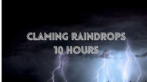 Falling Sleep In Under 5 Minutes With Heavy Rainstorm And Thunder At