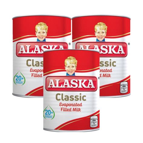Alaska Classic Evaporated Filled Milk 360ml Pack Of 3 Lazada Ph